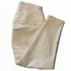 Banana Republic crisp white jeans 28P